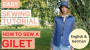 E-book JULIANA MARTEJEVS Gesteppte Weste Jacke, Duits