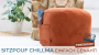 Patron couture gratuit coussin pouf CHILLMA pdf Malomi, en français