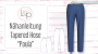 Lillesol Women No. 62 Tapered Hose Paula pattern, Duits