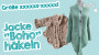 E-book haak-instructie CraSy Jacke Boho, Duits
